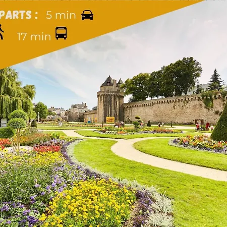 Apartment La Pause De Merimee - Jardin - Parking Vannes
